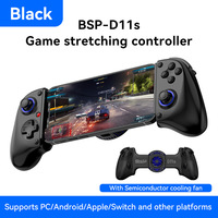 Control de Juego Inalámbrico D11 Extensible 2.4G para Móvil, Joystick Bluetooth para Switch, Android e iOS
