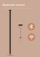 Machine à parfum à batterie rechargeable en aluminium avec contrôle intelligent Lumière LED Diffuseur d'arômes pour la maison