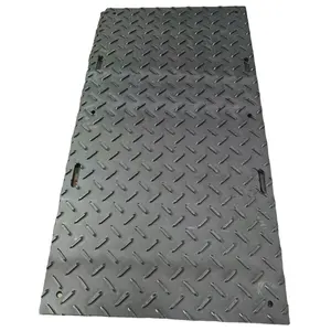 Custom size thickness UV resistant removable temporary road excavator floor protection mat hdpe sheet