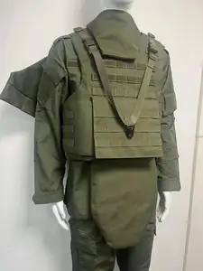 Yuda Tactical Gear Security Molle System Oxford Stof Carrier Vest Tactisch Vest Met Zachte Uhmwpe Pantserplaat