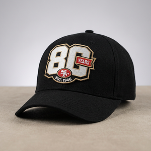 Écusson brodé anniversaire des San Francisco <span class=keywords><strong>49ers</strong></span>, logo de l'équipe de football, badge thermocollant pour chapeaux, vêtements, objets de collection pour fans - Product Image 4
