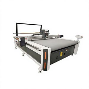 Machine à découper le papier REMEYA, couteau oscillant numérique, table de découpe avec moteur et engrenage, 100 m/min, haute vitesse, 220 V/380 V - Product Image 1