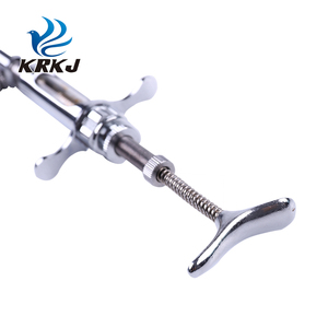 CETTIA KD103 Inyector de Vacunas Veterinario de Alta Precisión para Aves de Corral, <span class=keywords><strong>Jeringa</strong></span> Metálica de <span class=keywords><strong>2</strong></span> <span class=keywords><strong>ml</strong></span> con Conexión Luer Lock - Product Image 4