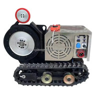 Scie à fil électrique diamantée à rail en caoutchouc pour la marche automatique multi 22 Kw 30kw 37kw Scie à fil pour béton/pierre/granit/carrière