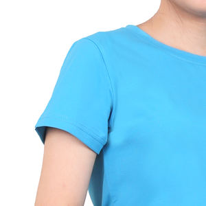 Camisetas personalizadas de verano para mujer con cuello mandarín para trabajo o eventos Camisetas de uniforme de equipo de verano OEM de Vietnam - Product Image 2