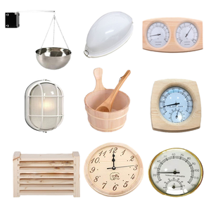 Sauna Eléctrica Exterior <span class=keywords><strong>de</strong></span> Cedro Rojo Canadiense Triunity, con Ducha Integrada, para 4-6 Personas, Uso Familiar, 2 Años <span class=keywords><strong>de</strong></span> Garantía, Venta al Por Mayor - Product Image 6