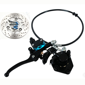 Freins de vélo électrique haut de gamme, frein à disque hydraulique pour scooter électrique, kit de remplacement de vélo électrique, levier de frein à arrêt automatique - Product Image 2