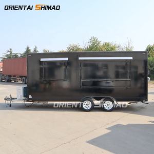 Meilleure vente boulangerie multifonction camion de nourriture Pizza commerciale pain gâteau vente boulangerie chariot de nourriture remorque extérieur chariot de nourriture - Product Image 3
