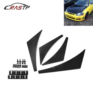 ชุดแต่งสปอยเลอร์หน้ารถยนต์ CRASTP แบบ ABS สีด้าน สไตล์แต่งรถ - Product Image 1
