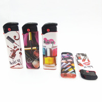 Briquet au butane pur économique promotionnel pour soirée en boîte de nuit Sexy Lady