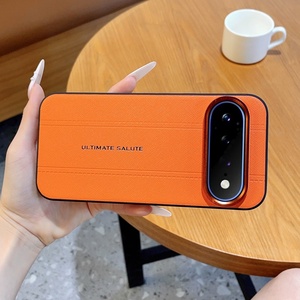 เคสโทรศัพท์มือถือหนัง PU สำหรับ Google Pixel 11 Pro XL 10 9 Pro กรอบโลหะป้องกันด้านหลัง - Product Image 4