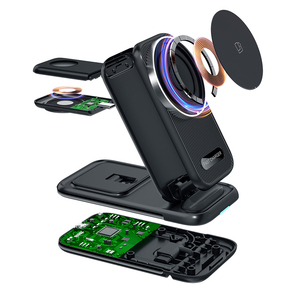 Mới 15W Nhanh Chóng Sạc Trạm 3 Trong 1 Sạc Không Dây Cho Người Bán Tốt Nhất Sản Phẩm 2025 Tại Mỹ Cho Iphone Samsung Đa Thiết Bị - Product Image 6