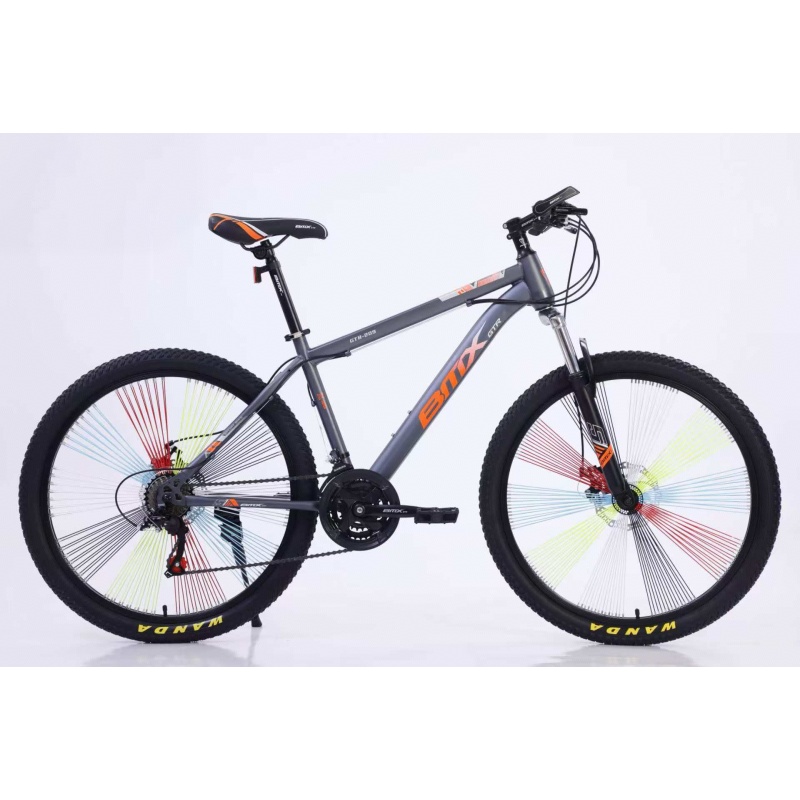 MTBGOO Новый 21-скоростной стальной каркас Renault 24 26-дюймовый Мужской велосипед обода для взрослых горный велосипед