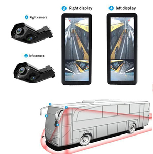 10.36インチトラックバス<span class=keywords><strong>2</strong></span>チャンネルスクリーンDVRBSDレコーダー1080PカーLCD電子AHDリアビューカメラ付きIPSミラーモニター - Product Image 2