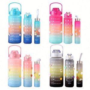 Lot de 24 tasses et bouteilles d'eau en plastique de 24 oz, thermosensibles et colorées, pour café et eau froide, avec pailles - Product Image 5