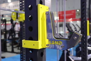 Machine <span class=keywords><strong>Smith</strong></span> multifonctionnelle avec système de poulies doubles, rack de musculation professionnel intégré pour l'entraînement en force en salle de sport - Product Image 6