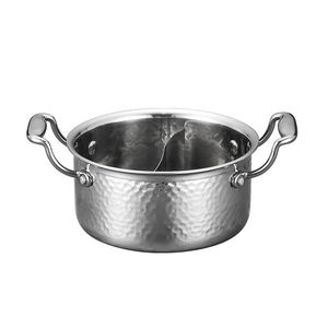 באיכות גבוהה נירוסטה 304 סיר חם קטן עם זכוכית מכסה יחיד-אנשים חם סיר mutil-שכבות פלדה - Product Image 5