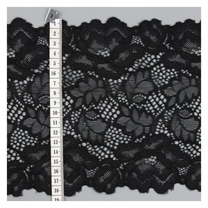 Thấp <span class=keywords><strong>moq</strong></span> thêu ren TRIM với lông mi Tính năng Organza trang trí ren đàn hồi cho đám cưới Thiết kế sản phẩm trong kho - Product Image 1