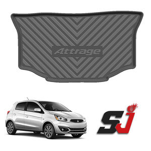 เสื่อปูพื้นท้ายรถ3D 5D ทนทานอุปกรณ์ตกแต่งภายในรถยนต์สำหรับการอัพเกรด Mitsubishi <span class=keywords><strong>attrage</strong></span> - Product Image 2