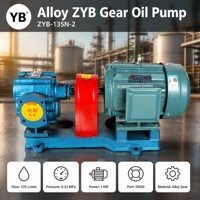 ZYB 135 Selbstansaugende Schweröl-Zahnradpumpe 135 LPM 0,36 MPa 2,2 KW Legierungsstahl-Zahnrad Hochleistungs-Rückstandsöl-Transferpumpe