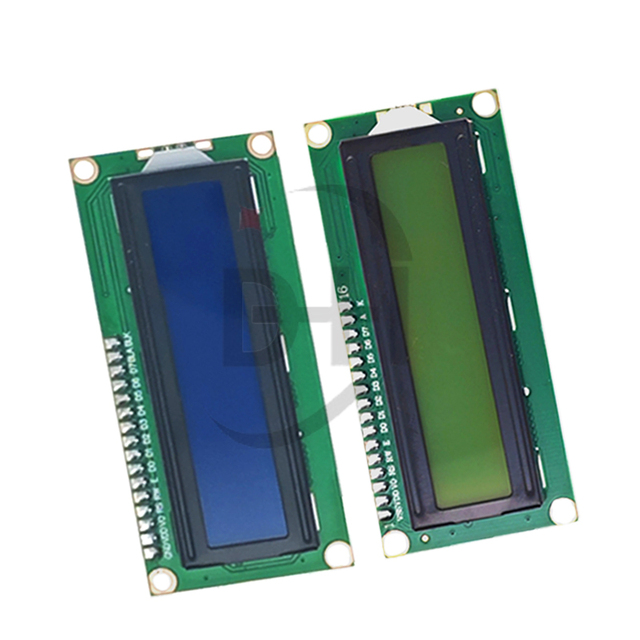 LCD1602 1602 LCD Module Blue / Yellow Green Screen 16x2 Character LCD Display PCF8574T PCF8574 IIC I2C Interface 5V for arduino
