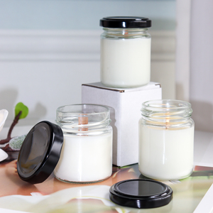Proveedor de <span class=keywords><strong>Velas</strong></span> al por Mayor Rusia <span class=keywords><strong>Velas</strong></span> Aromáticas de Cera de Soja en Frasco de Vidrio con Mecha de Madera para el Hogar - Product Image 1