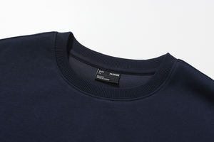 Suéter Clásico Básico de Punto para Mujer, Cuello Redondo, Estampado, Transpirable, 220g, Mangas Largas, Cuello Elástico Acanalado, Primavera - Product Image 3