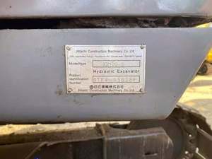 รถขุดดิจิตอลใช้แล้วรถขุดตีนตะขาบ EX120 - Product Image 4