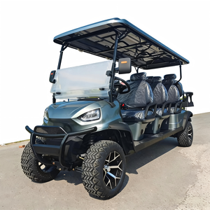 Carrito de Golf Eléctrico Personalizado de 4 Plazas con Motor AC y Batería de Litio, 70 km/h, Autonomía de 70-90 km, para Turismo y Caza - Product Image 1