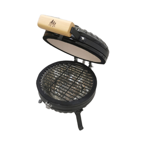 Kimstone 2025 <strong>Best</strong> Seller at Supermarket <strong>Charcoal</strong> Ceramic Table Bbq Smoker for Garden - Product Image 4