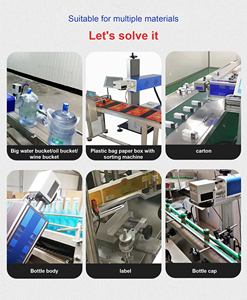 เครื่องทำเครื่องหมายด้วยเลเซอร์ CO2 รุ่นใหม่ Txt Txt Bibo สำหรับบรรจุภัณฑ์อาหาร รองรับไฟล์ Dxf/ai ระบบพิมพ์อิงค์เจ็ทความเร็วสูง - Product Image 3