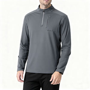 Camiseta Deportiva Informal de Manga Larga para Hombre, Venta Directa de Fábrica, Ropa Deportiva Personalizada al por Mayor - Product Image 1