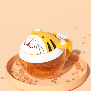 Nouveau pot à collation en plastique motif dessin animé, bol à collation scellé pour enfants, bol d'alimentation pour bébé, vente en gros immédiate - Product Image 6