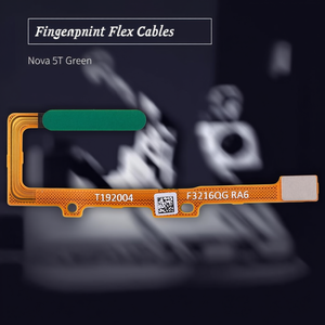 Cavo flessibile per lettore di impronte digitali per Honor 20 Nova 5T Verde - Product Image 3