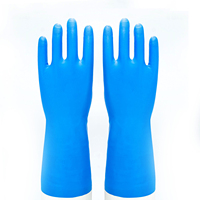Gants de sécurité antidérapants en nitrile floqués ou non doublés, résistants aux produits chimiques et imperméables