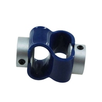 Ensemble de coupleurs flexibles UAM à double boucle en aluminium à axe universel, type vis de serrage, pour ateliers d'impression