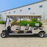 Voiturette de golf électrique 6 places, directement de l'usine, abordable, pour usage commercial, hôtelier et communautaire