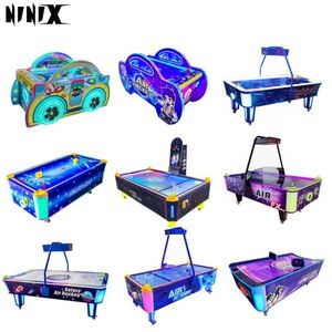 Air Hockey <b>Game</b> Coin Operated Commercial Machine Large <b>Table</b> High Power Blower System Arcade Entertainment Equipment Arcade <b>Game</b> - Product Image 1