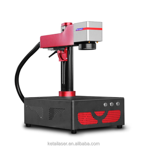 เครื่องเลเซอร์ไฟเบอร์แบบพกพา เครื่องแกะสลักเลเซอร์ขนาดเล็ก เครื่องมาร์กกิ้งโลหะด้วยเลเซอร์ไฟเบอร์ Raycus - Product Image 3