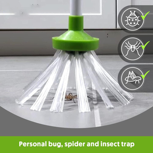 NUEVO Atrapainsectos Manual Plegable Multifuncional Portátil de Plástico, Atraparáscarabios, Seguro para el Hogar, Accesorios de Fácil Extracción - Product Image 4