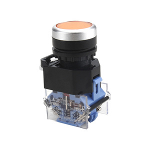 YHBS-38-11BN Self-resetting Flat Pushbutton Switch 10A ABS Material 22mm Aperture Shipping Not Included - Product Image 3
