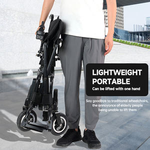 階段登山2025電動車椅子調整可能デザイン脳性麻痺全アルミニウム合金4.5-6 km/h速度12-15km範囲 - Product Image 5