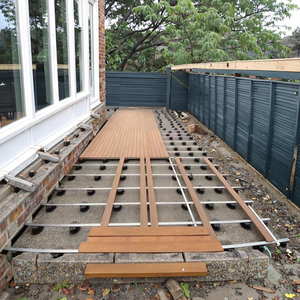 Pied de support réglable en plastique Taurus pour poutres de terrasse, dalles de terrasse composites, pavés en porcelaine, base de revêtement de sol extérieur - Product Image 5
