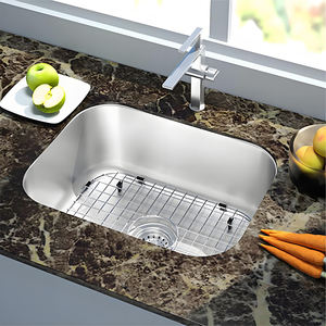 590x375mm smalto Undermount singolo ciotola in acciaio inox lavello da <span class=keywords><strong>cucina</strong></span> con <span class=keywords><strong>vasca</strong></span> grande - Product Image 5
