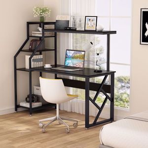 Mesa de jogos em madeira soho, mesa de trabalho moderna de madeira para jogos de computador e casa
