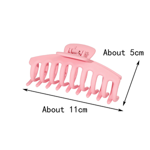 Fermaglio per <span class=keywords><strong>capelli</strong></span> antiscivolo da 11cm in plastica opaca per <span class=keywords><strong>capelli</strong></span> con chiglia - Product Image 6