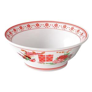 Xiangyuan melamine tableware, <b>large</b> bowls, commercial noodle shop special, double happiness soup bowls, spicy hot <b>pot</b> soup - Product Image 2