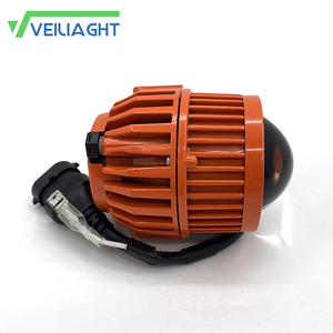 Phare de moto à lentille de projecteur LED tricolore de 2 pouces, phares bi-LED de 2 pouces avec lentille bleue, violette et jaune en option D50B - Product Image 4