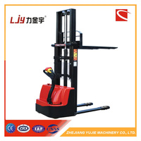 Lifter haute capacité 1tonne longue fourche levage Diesel chariot élévateur transpalette batterie élévateur électrique