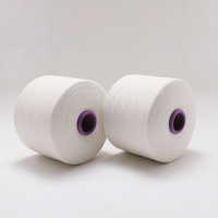 Fil de polyester 100% filé, 30/32 NE, pour la couture de t-shirts et le tricot